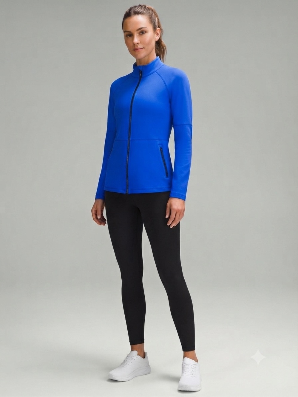 Karma Royal Blue Full-Zip Jacket